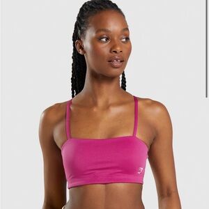 Gymshark hot pink sports bra